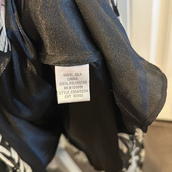 Donna Ricco size 10 Vintage Y2K Halter Open Back Silk Dress - Picture 7 of 16